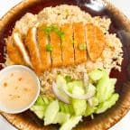 Best Thai Fried Rice with Crispy Chicken in Chicago, IL